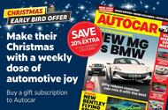 Subscribe to Autocar and save 54% this Christmas